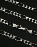 FIGARO CHAIN - SILVER (5mm)