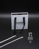 CLUSTER ICED NECKLACE (7MM)