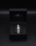 MIAMI ICED CUBAN BRACELET- WHITE GOLD (15mm)