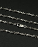 ROPE CHAIN - SILVER (2.3mm)